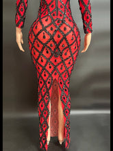 Sophisticated High-Neck Red Evening Gown - Perfect for Parties, Clubs, and Formal Affairs